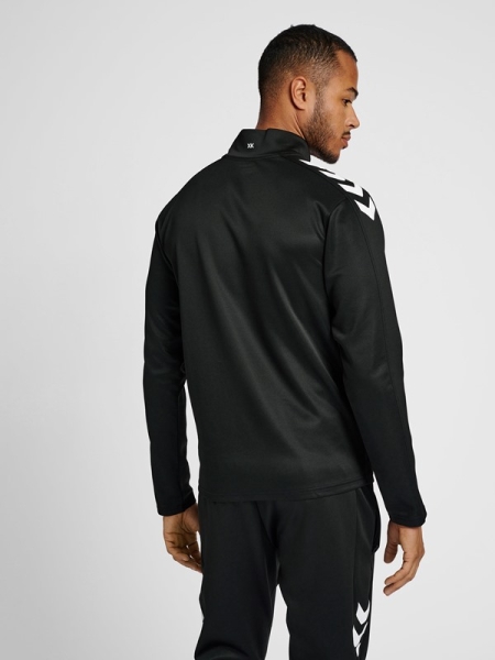 Hummel Core XK Poly Zip Trainingsjacke - Schwarz